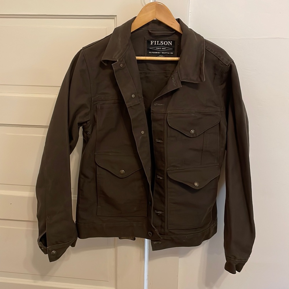Filson Tin Cloth Cruiser Jacket